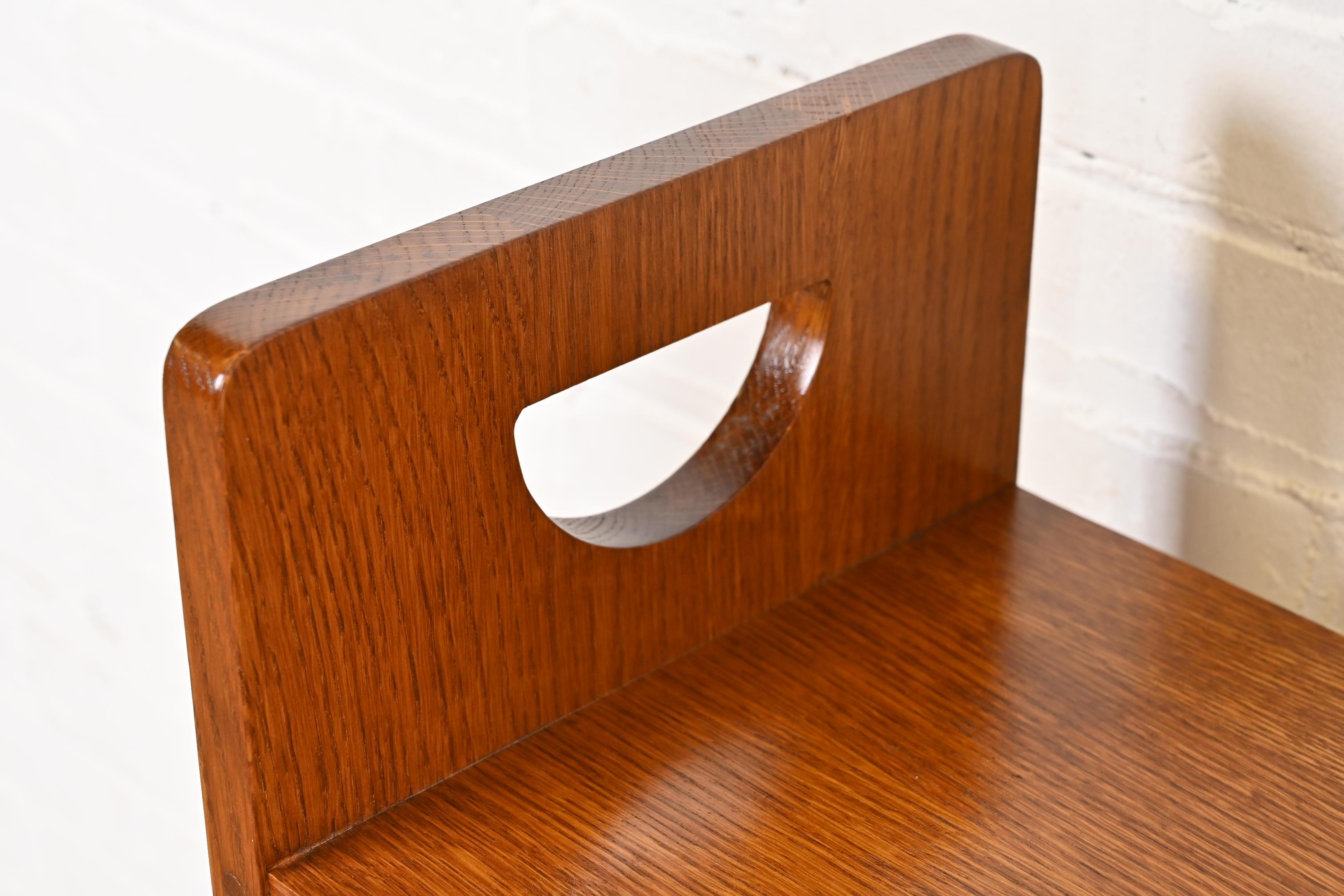 Stickley Misson Eichenholz Arts & Crafts Bücherregal im Angebot 1
