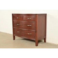 Stickley Modern Arts & Crafts Shaker Cherry Wood Four-Drawer Dresser