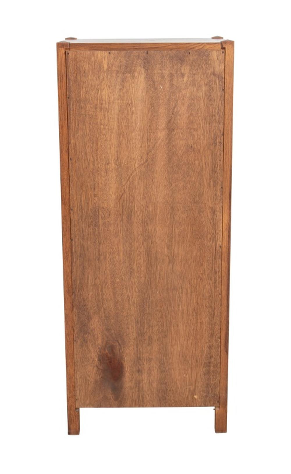 Hammered Stickley Oak Lingerie Chest