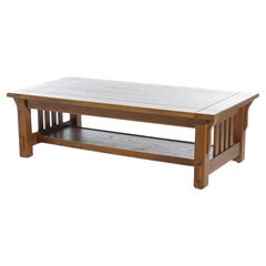 Stickley School Arts & Crafts Mission Oak Coffee Table 20thC