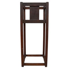 Stickley School Arts & Crafts Mission Oak Plant Stand c1920