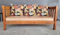 Stickley Settle / Sofa Signed Circa 1910