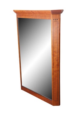 Stickley Solid Cherry Mission Arts & Crafts Craftsman Beveled Glass Wall Mirror