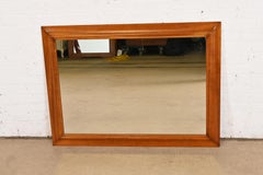 Stickley Solid Cherry Wood Framed Wall Mirror, 1956