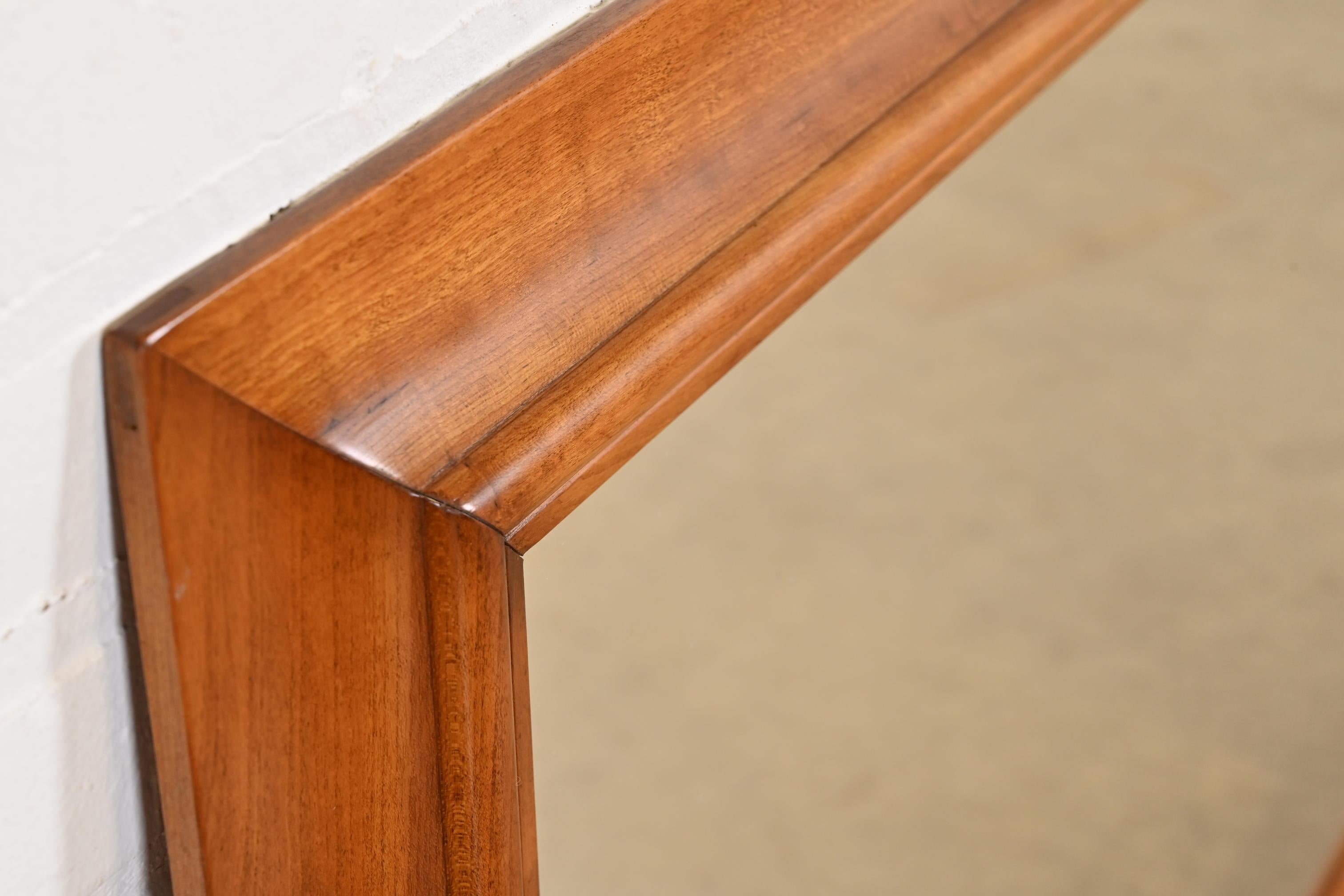 Stickley Solid Cherry Wood Framed Wall Mirror, 1956 2