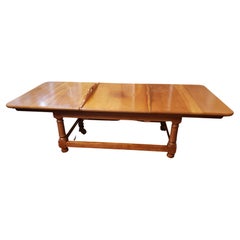 Stickley Solid Maple Extending Coffee Tray Table, Circa 1950s