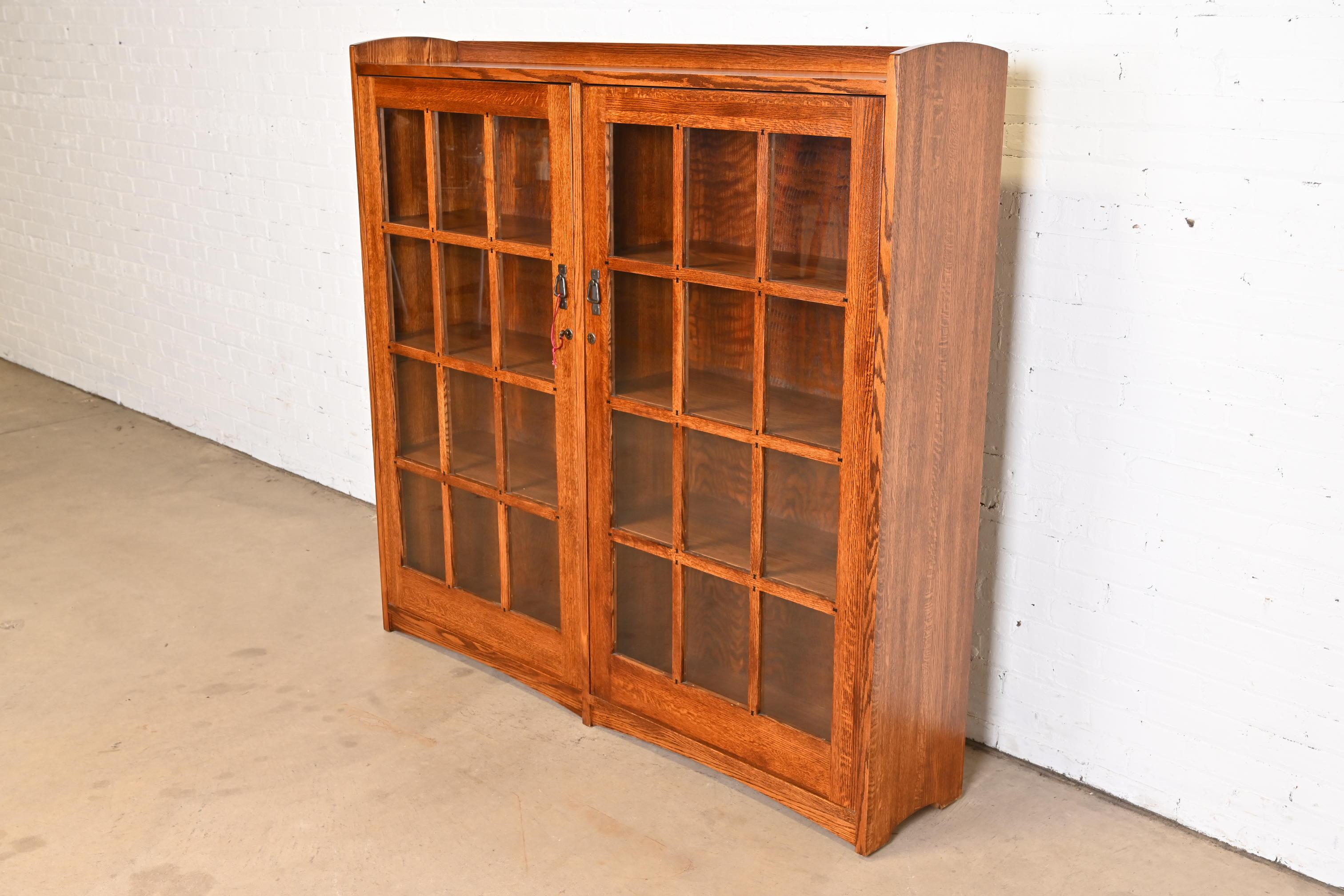 mission style bookcases