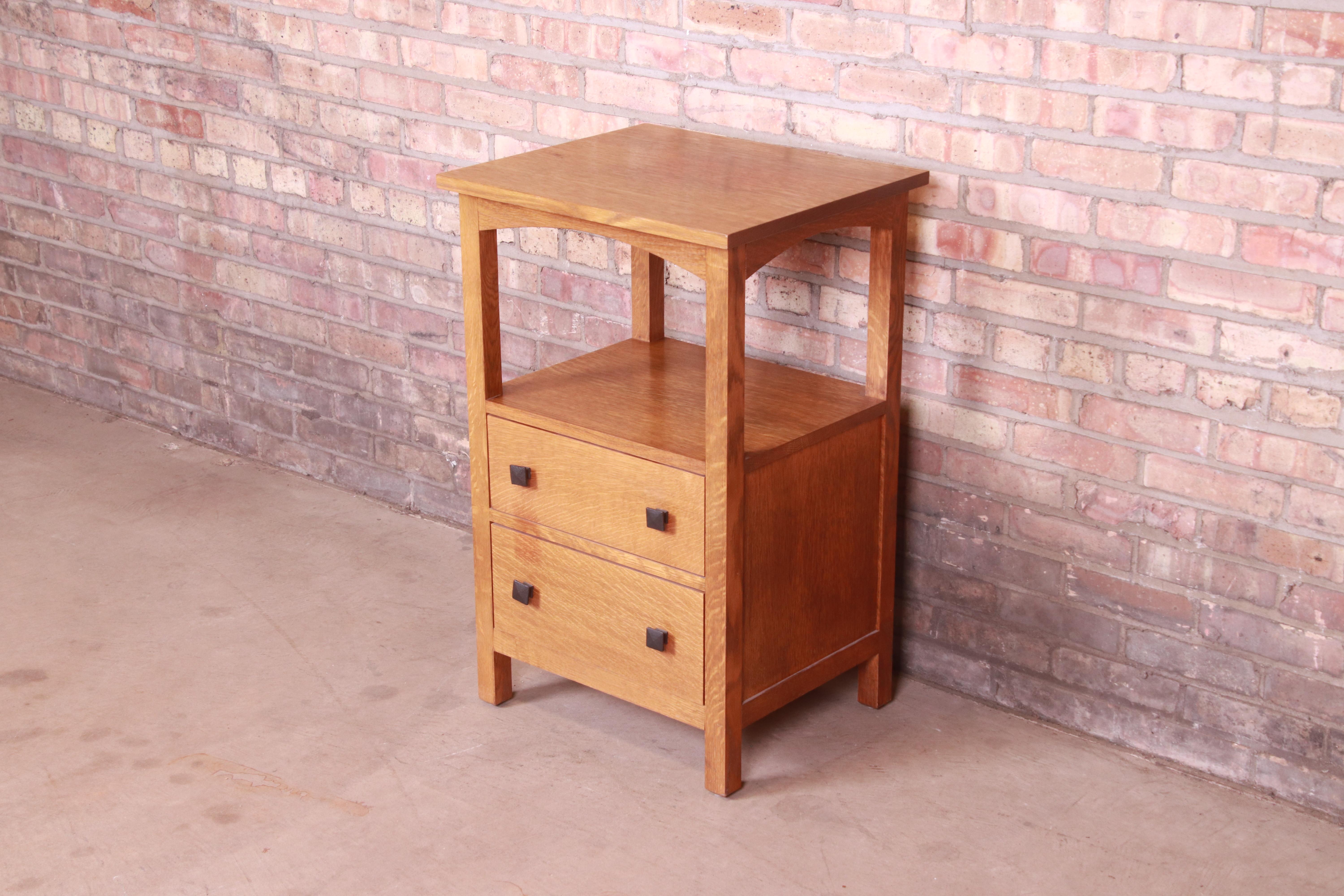 Arts and Crafts Stickley Style Mission Oak Arts & Crafts Nightstand