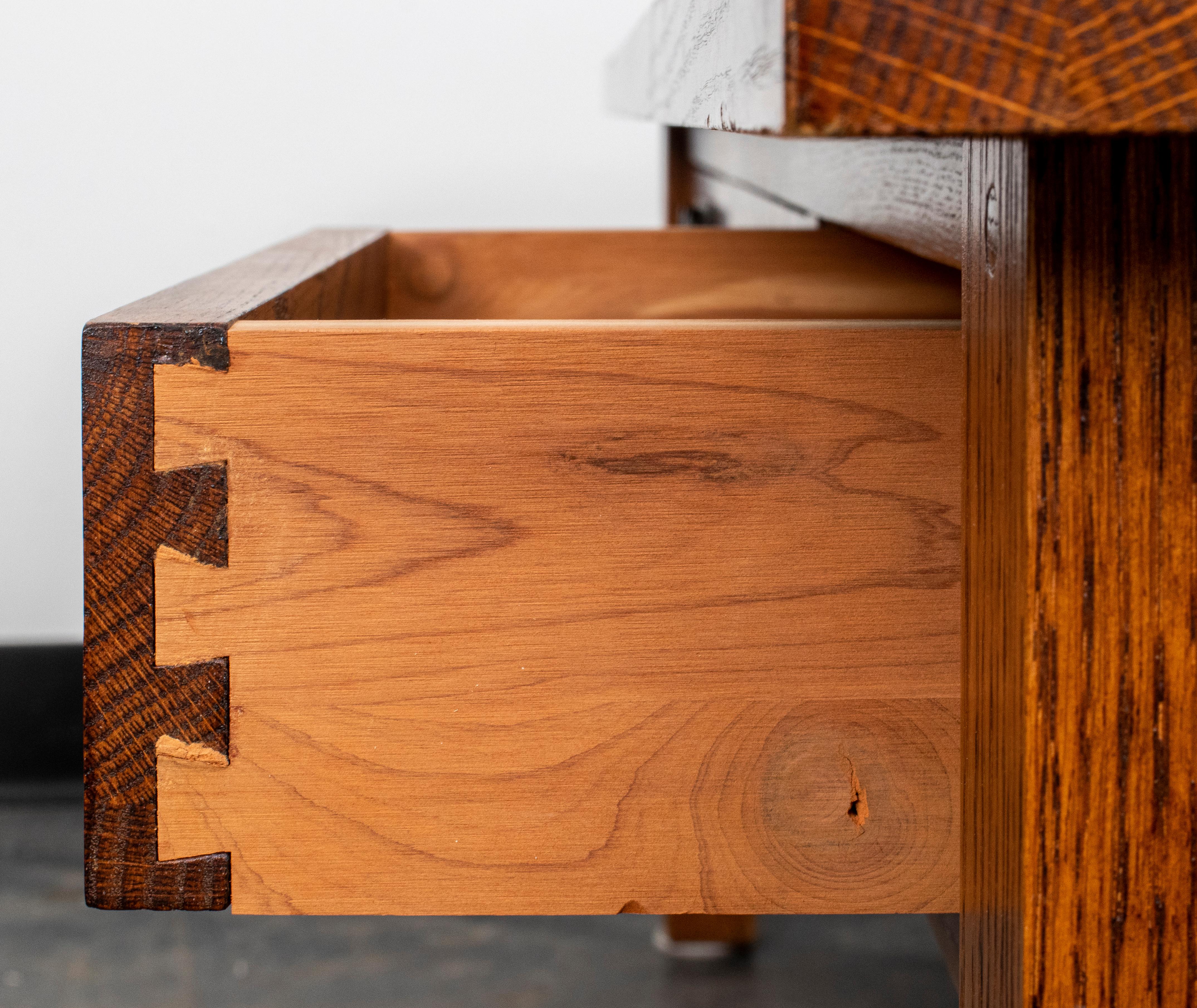 Stickley Style Wood Coffee Table In Good Condition In New York, NY