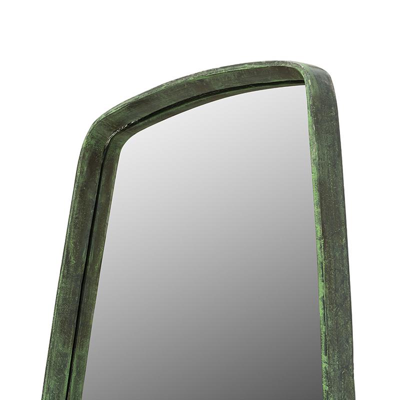 Sticky Mirror with Vintage Nickel or Bronze Finish Frame In New Condition For Sale In Paris, FR