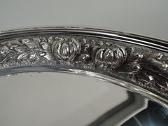 Stieff Sterling Silver Tray with Traditional Baltimore Repousse