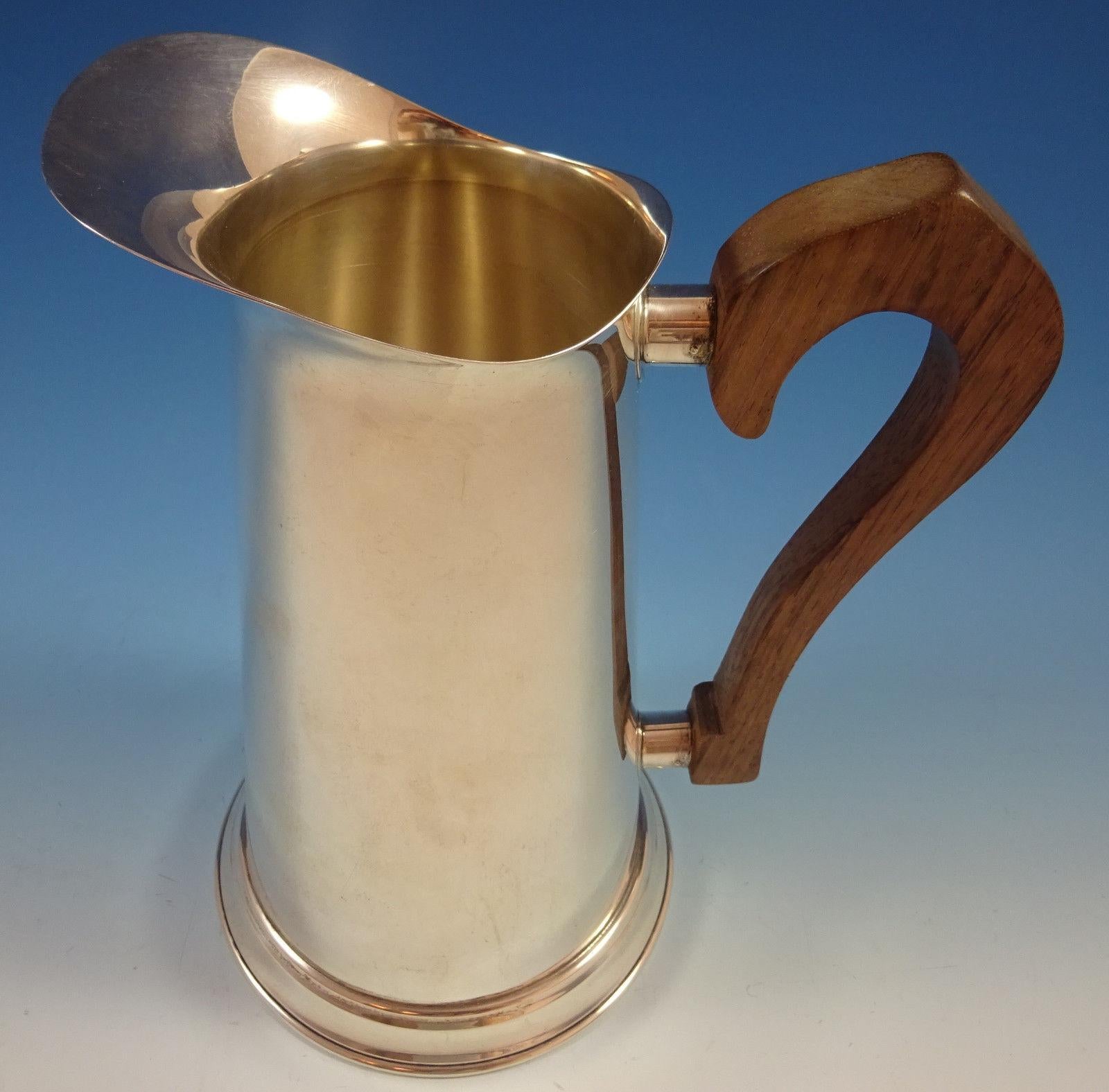 American Stieff Sterling Silver Trophy Pitcher with Inscription #0851