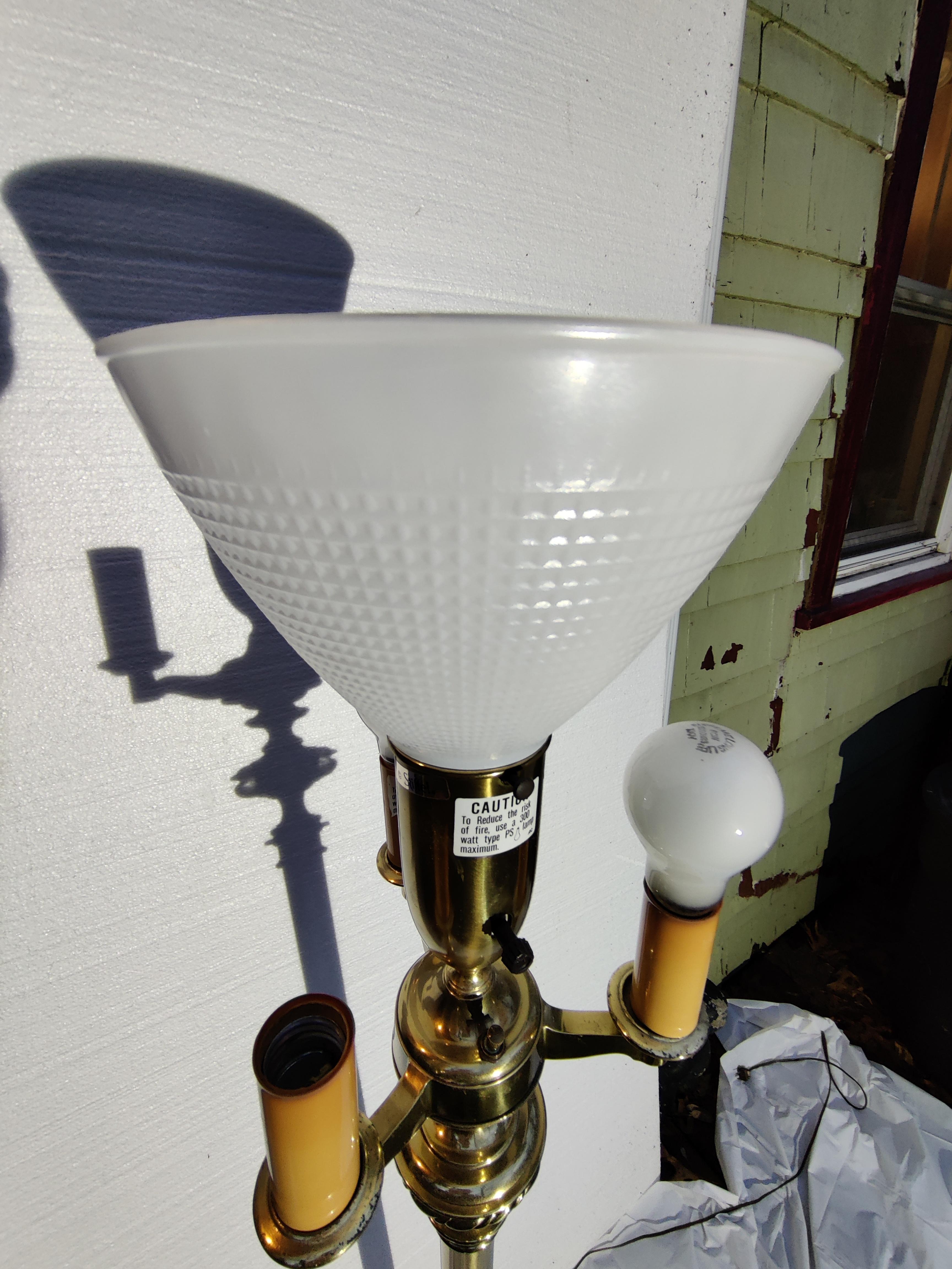 Stiffel Brass Floor Lamp For Sale 3