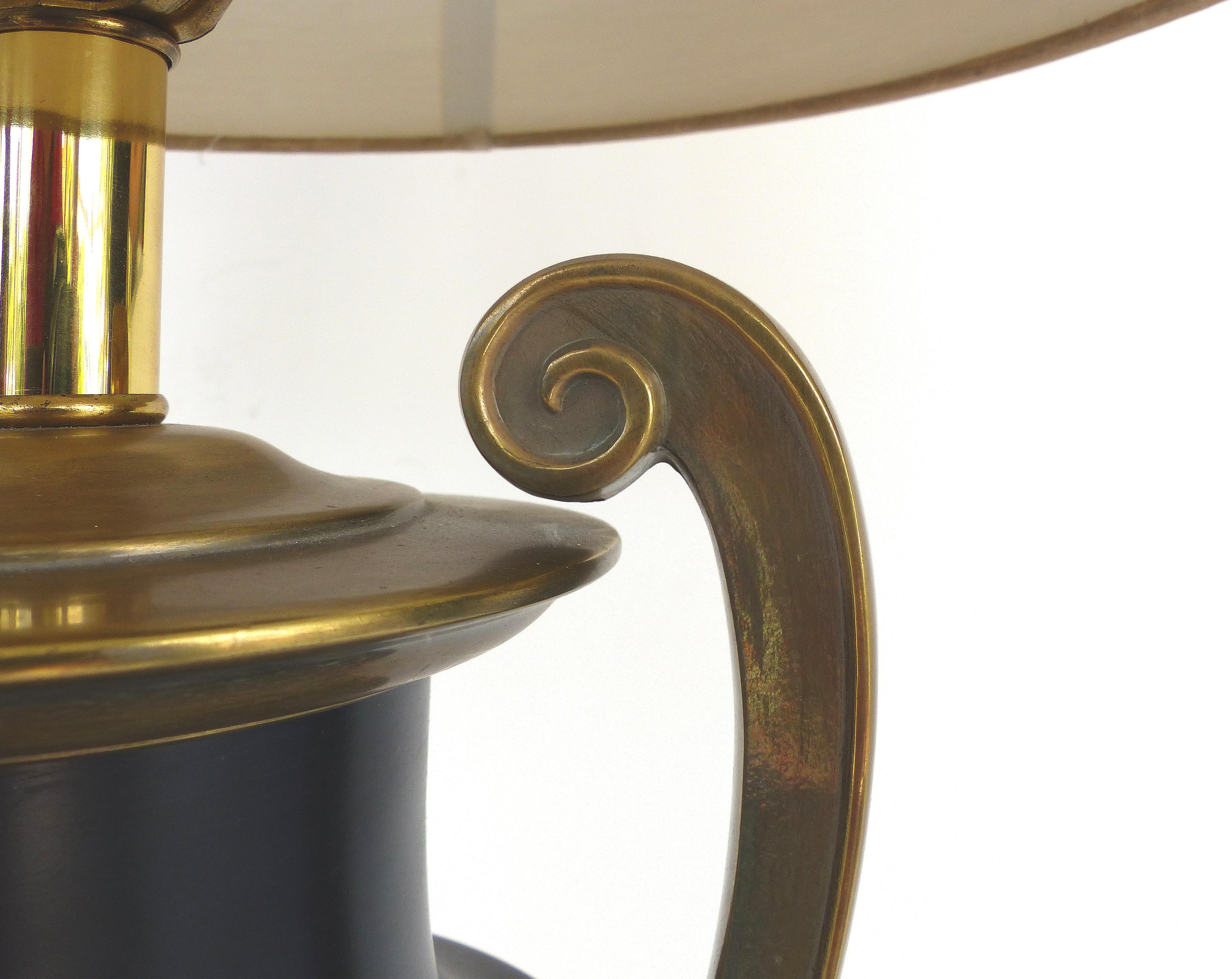 Stiffel Brass Neoclassical Urn Table Lamps, a Pair 2