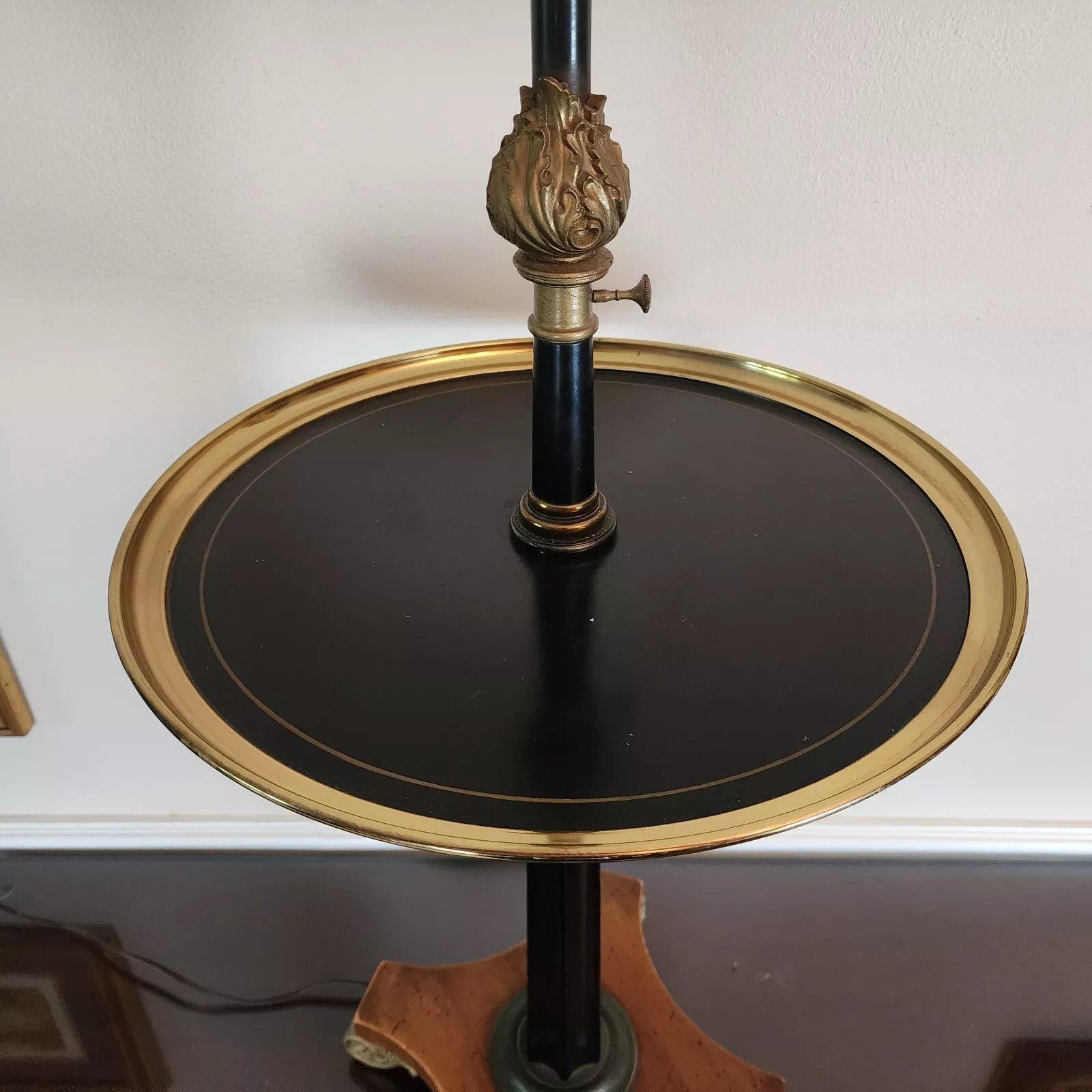Mid-20th Century Stiffel Floor Table Lamp Vintage 1960s For Sale