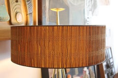 Stiffel Lamp with Original Shade, Diffusers and Finial