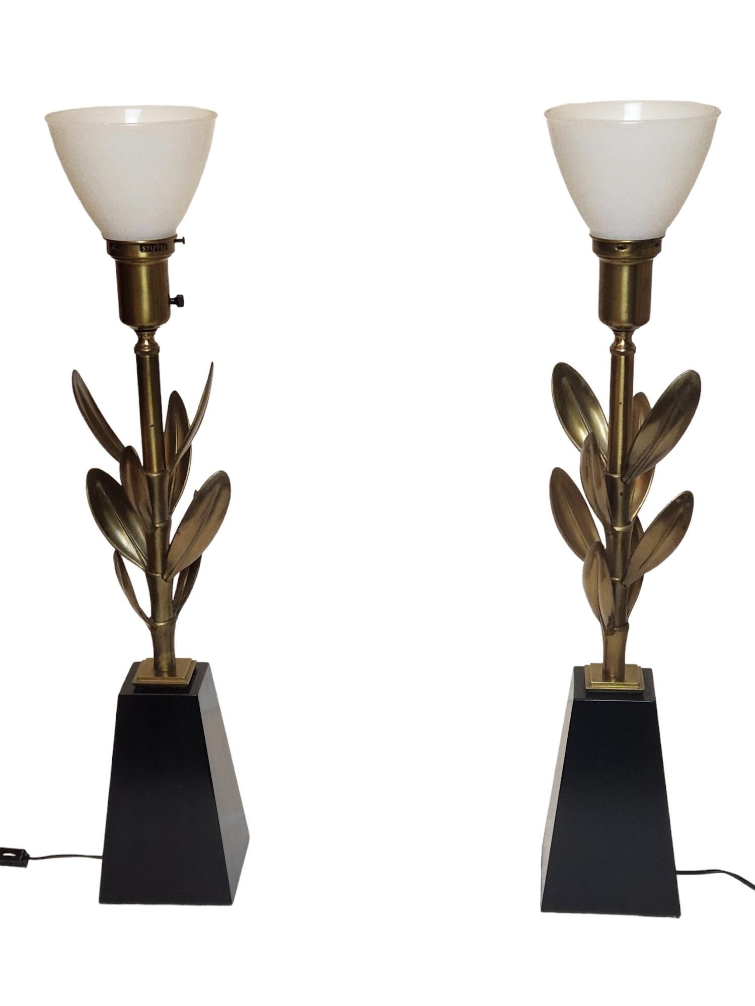 stiffel laurel leaves torchiere lamp