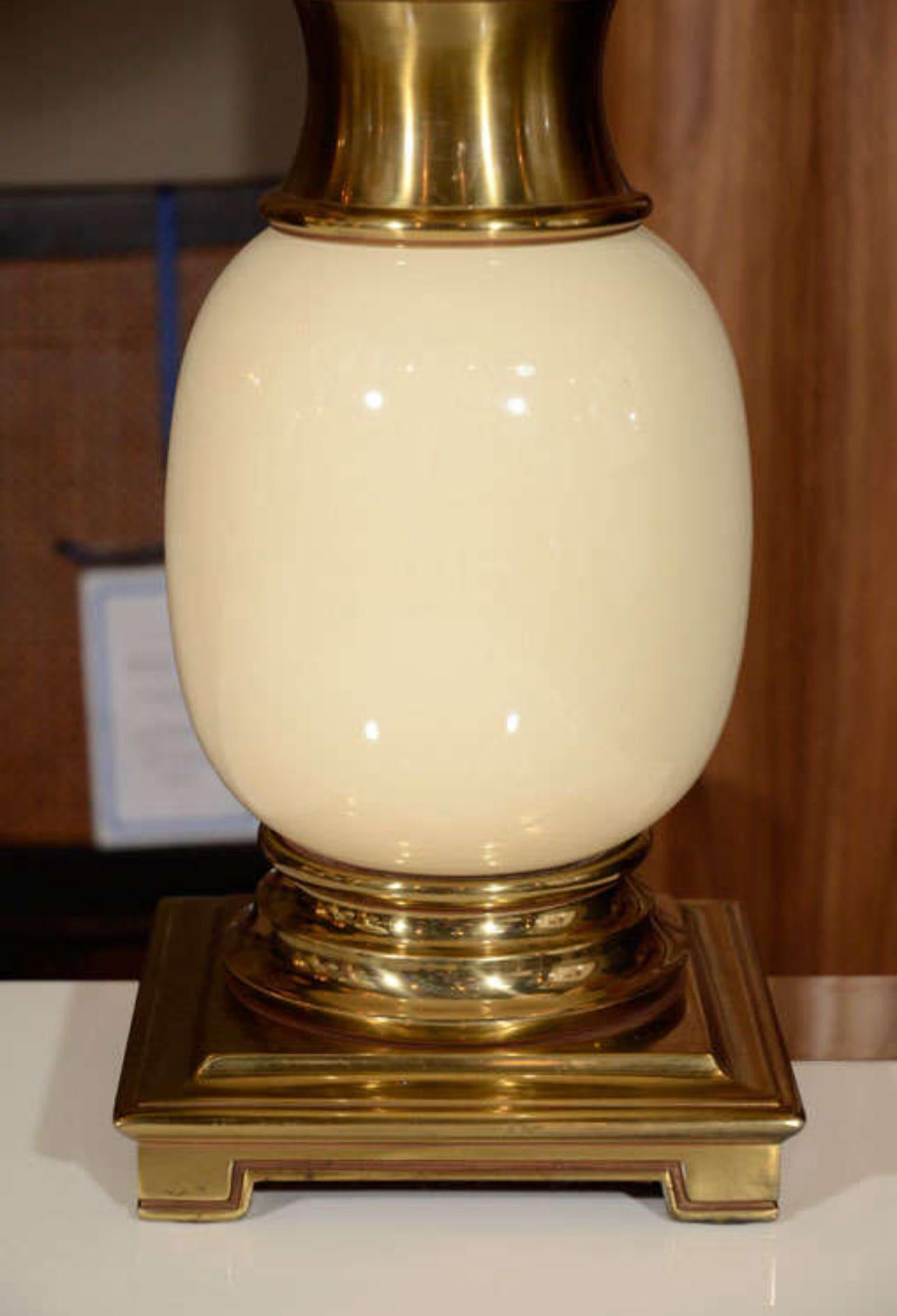 Mid-Century Modern Paire de lampes de table 