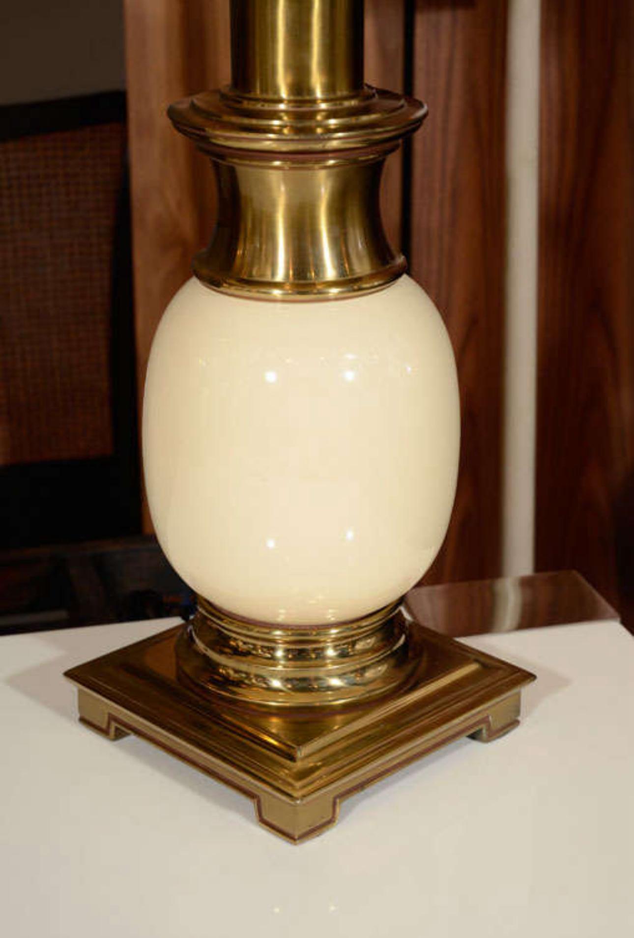 Américain Paire de lampes de table 