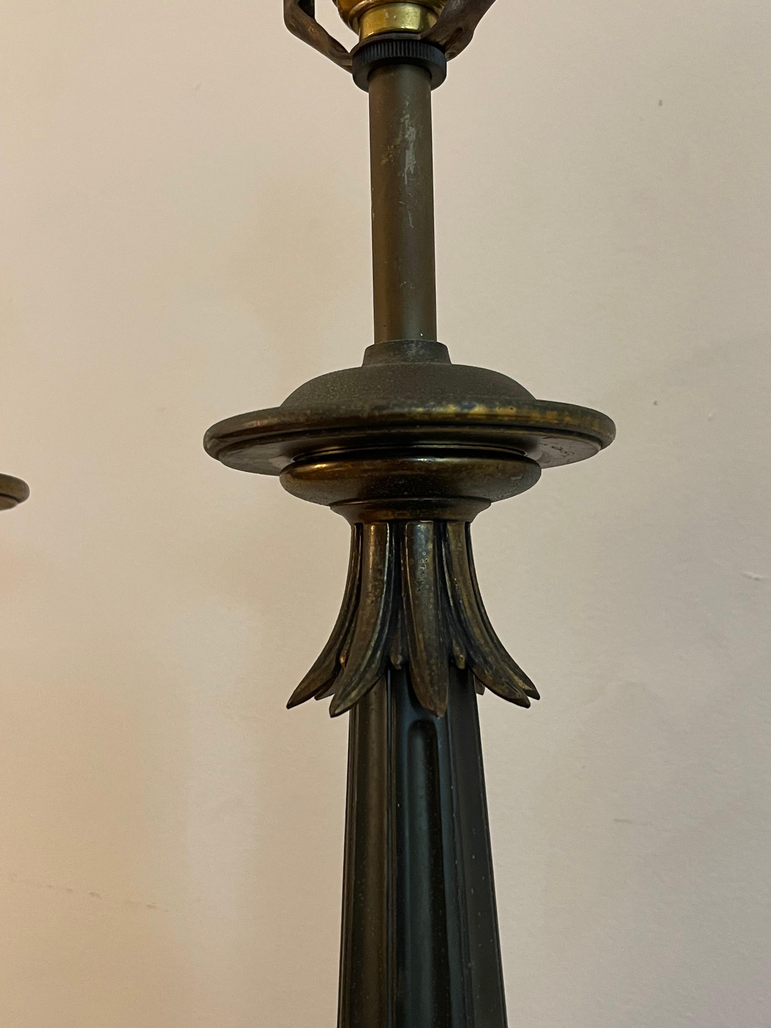 Stiffel Straußenei-Tischlampen (Mitte des 20. Jahrhunderts) im Angebot