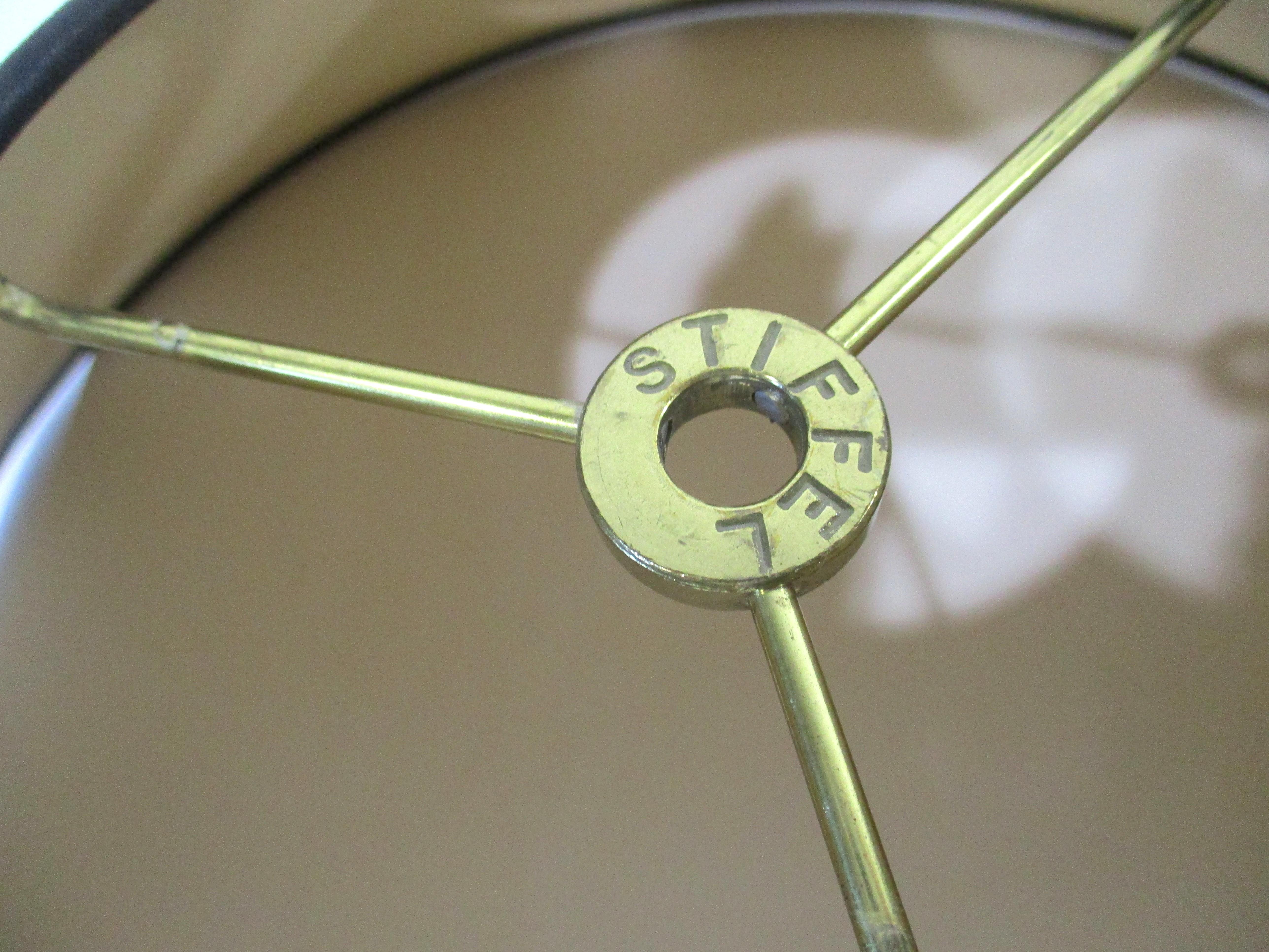 Stiffel Skyscraper Iron Table Lamp For Sale 2