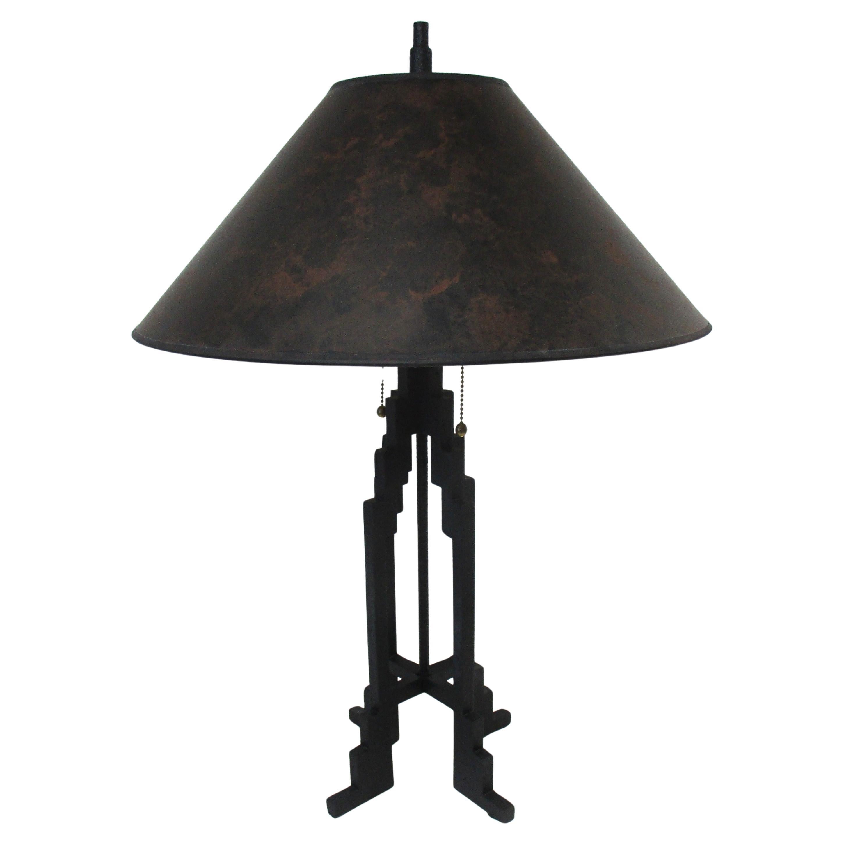 Stiffel Skyscraper Iron Table Lamp
