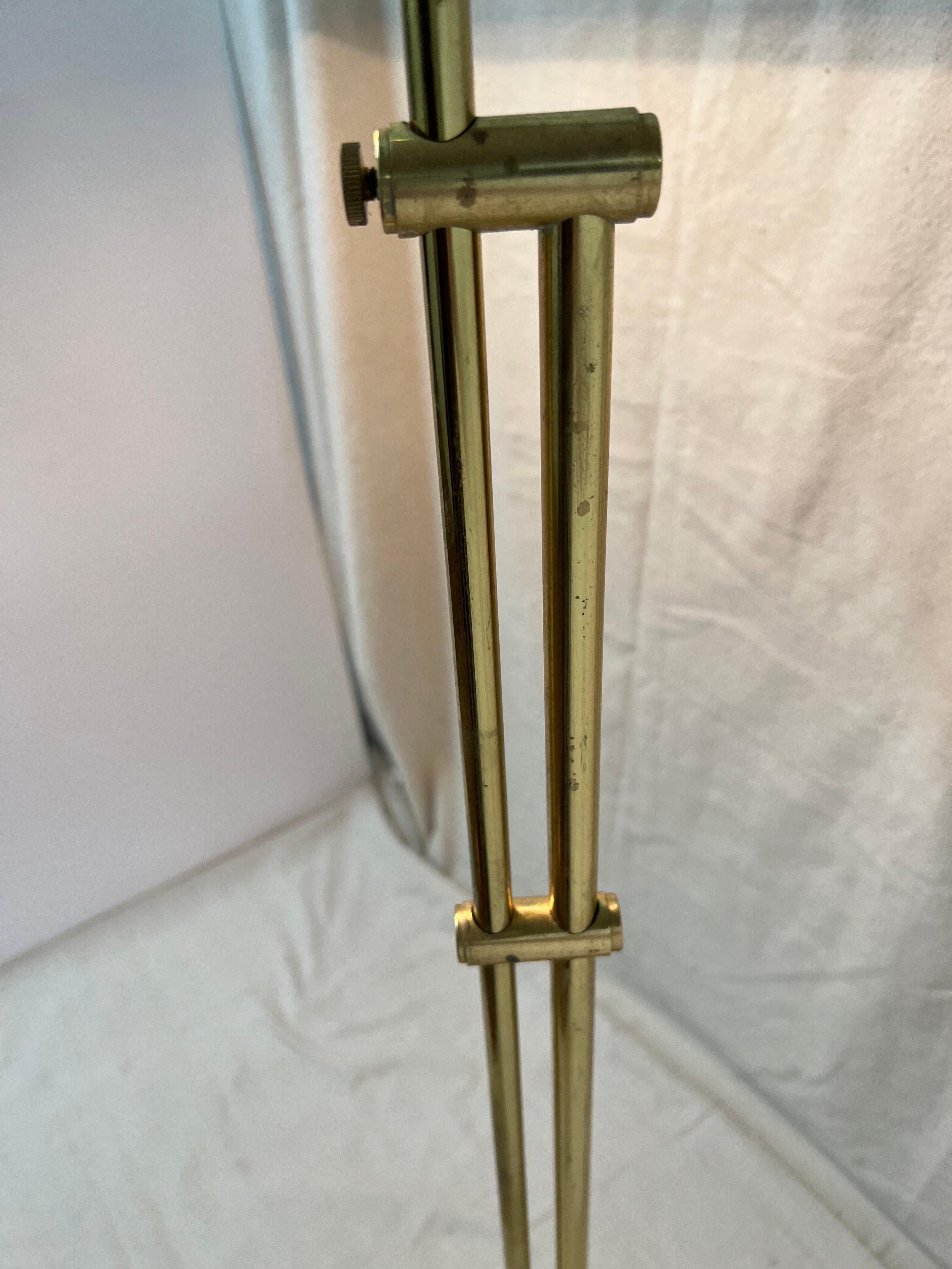 Stiffel Style Brass Pharmacy Floor Lamp 1
