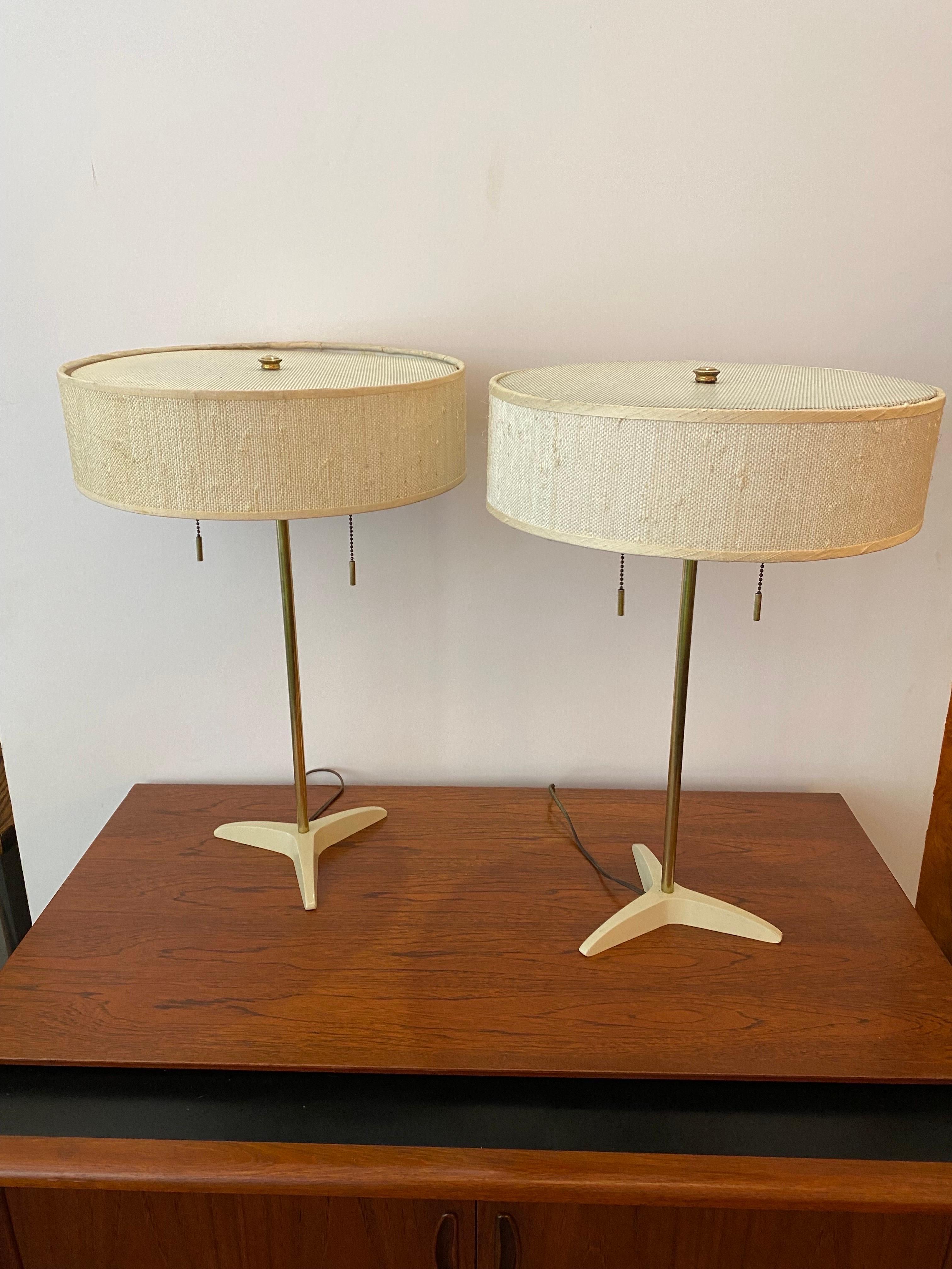 Mid-Century Modern Stiffel Table Lamps For Sale