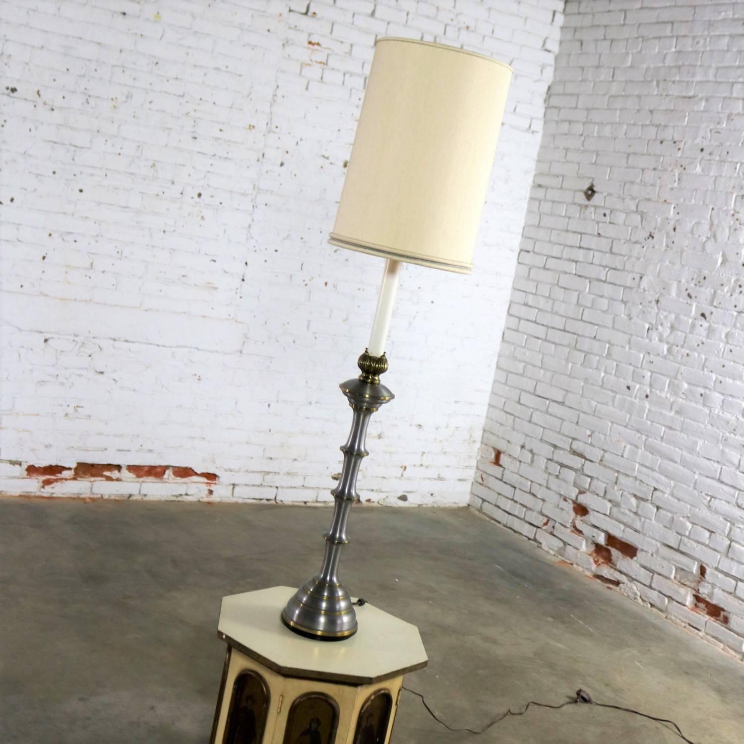 stiffel floor lamp with table