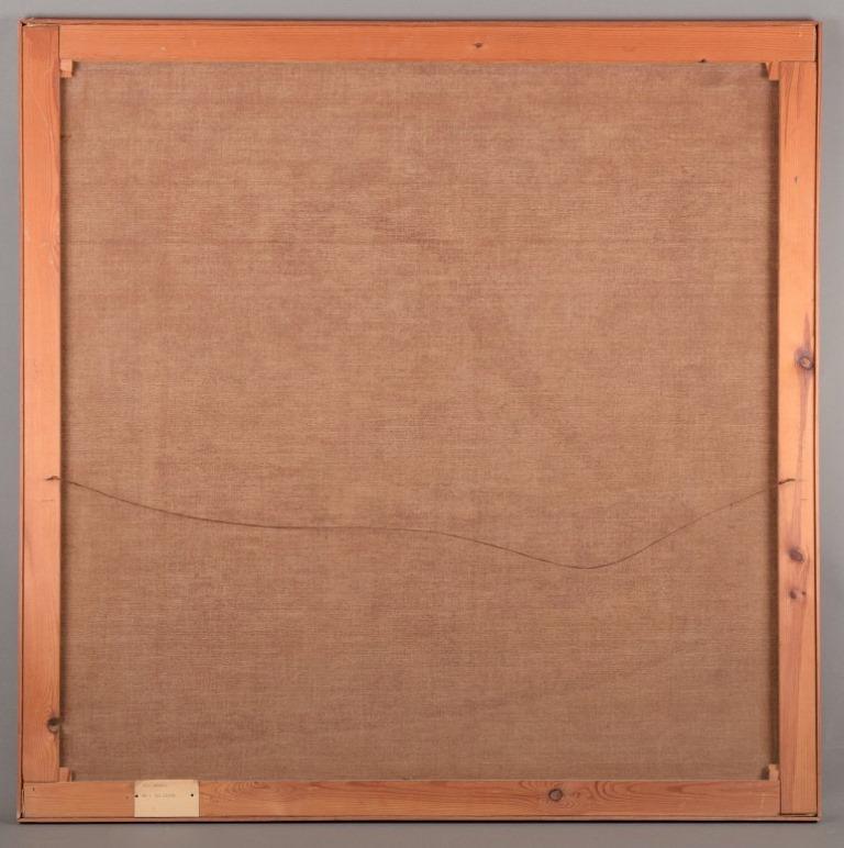 Stig Brymmel, schwedischer Künstler. Öl auf Leinwand. „Nr. 1 Gelbes Grand Piano“ im Angebot 2