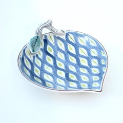 Stig Lindberg, Fayenceteller aus Keramik für Gustavsberg, 1950er Jahre