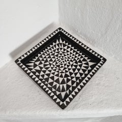Stig Lindberg, Ceramic Tray/Ashtray Domino, Gustavsberg, Scandinavian Modern