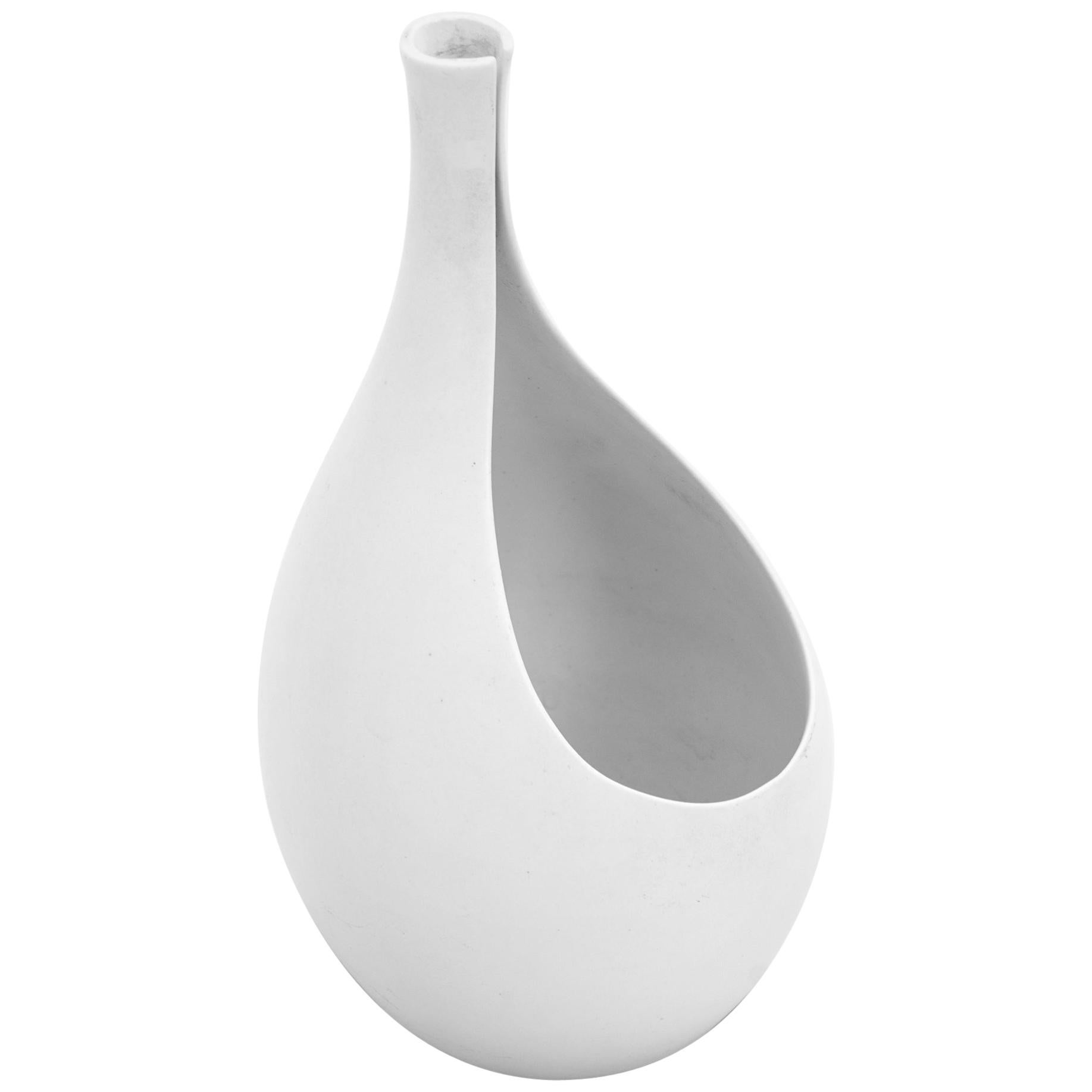 Stig Lindberg Ceramic Vase Model Pungo by Gustavsberg in Sweden For Sale