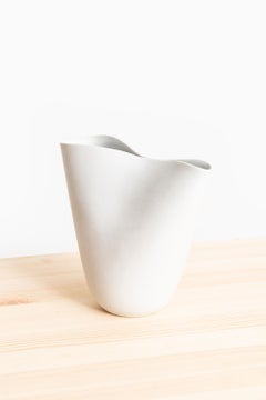 Vase modèle Veckla de Stig Lindberg en céramique de Gustavsberg en Suède
