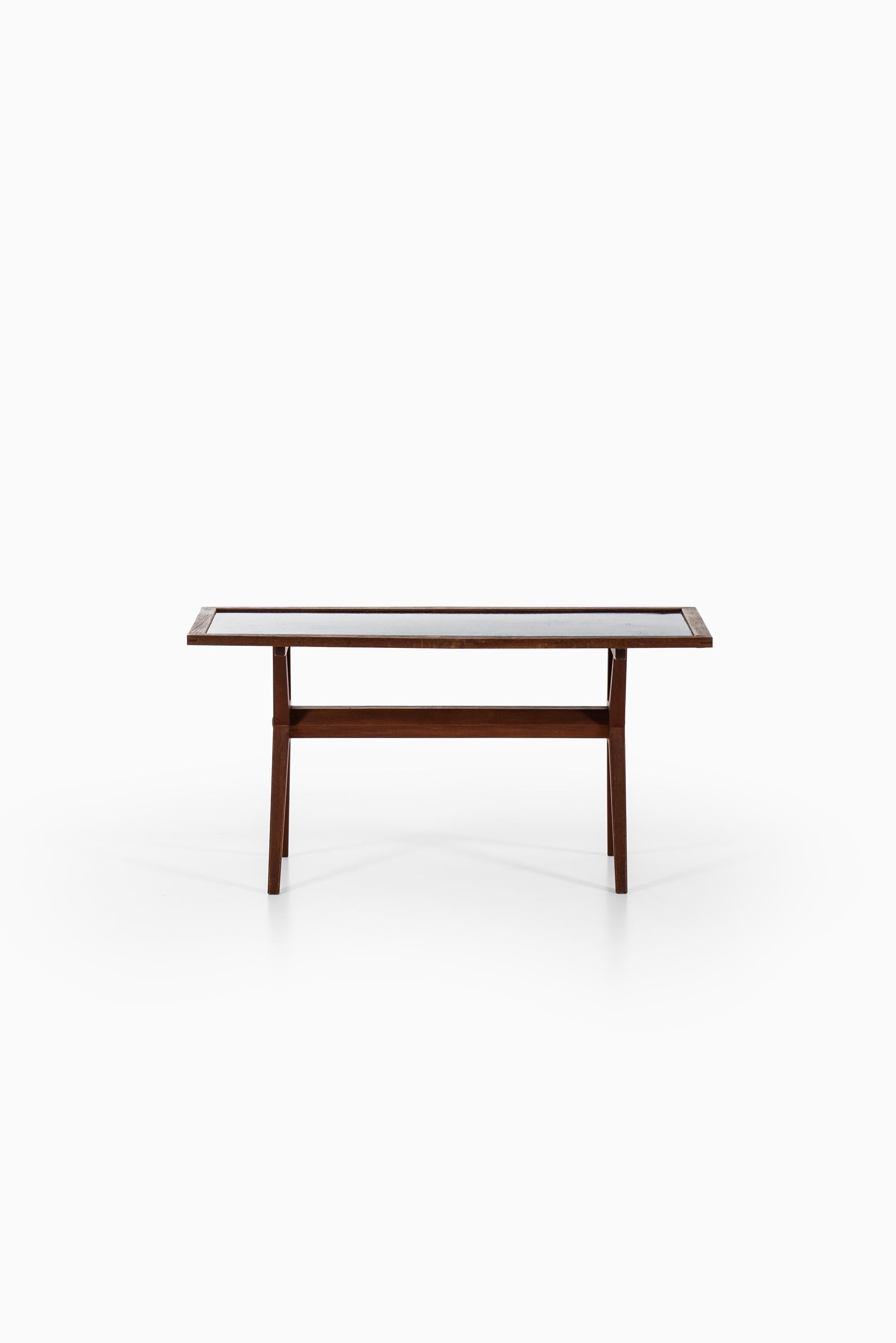 Rare coffee table designed by Stig Lindberg. Produced by Gustavsberg in Sweden.