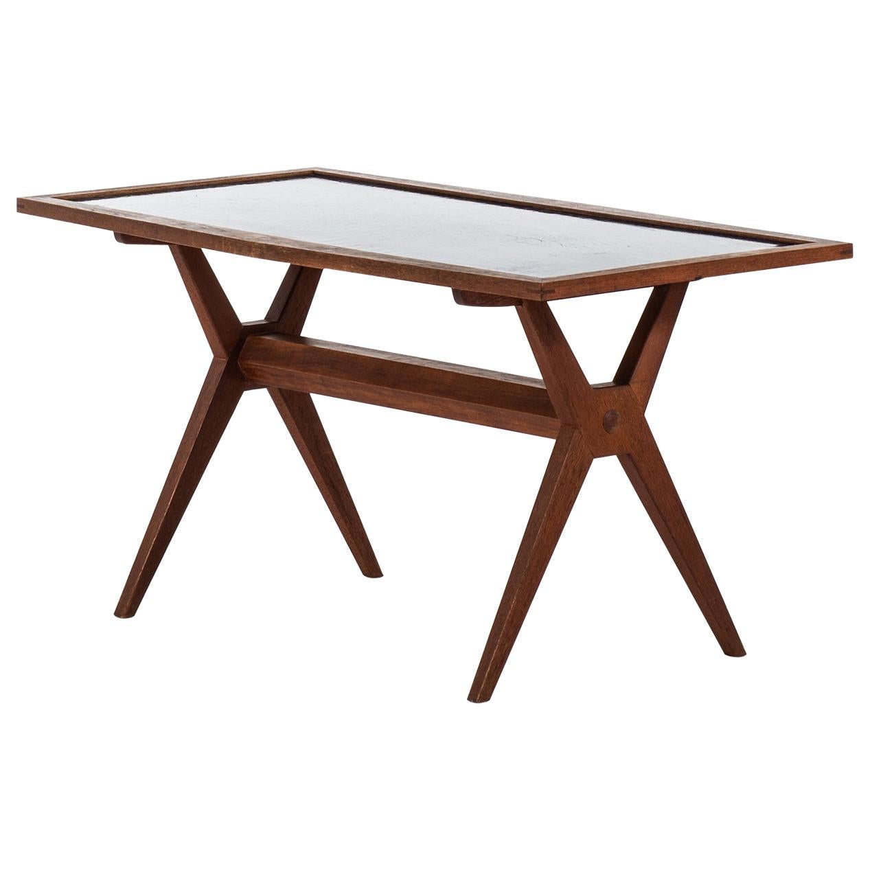 Stig Lindberg Coffee Table Produced by Gustavsberg in Sweden For Sale