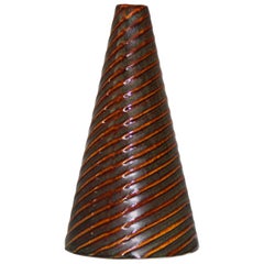 Stig Lindberg "Domino" Ceramic Vase for Gustavsberg