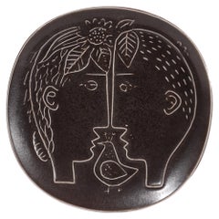 Stig Lindberg Earthenware Plate After Picasso