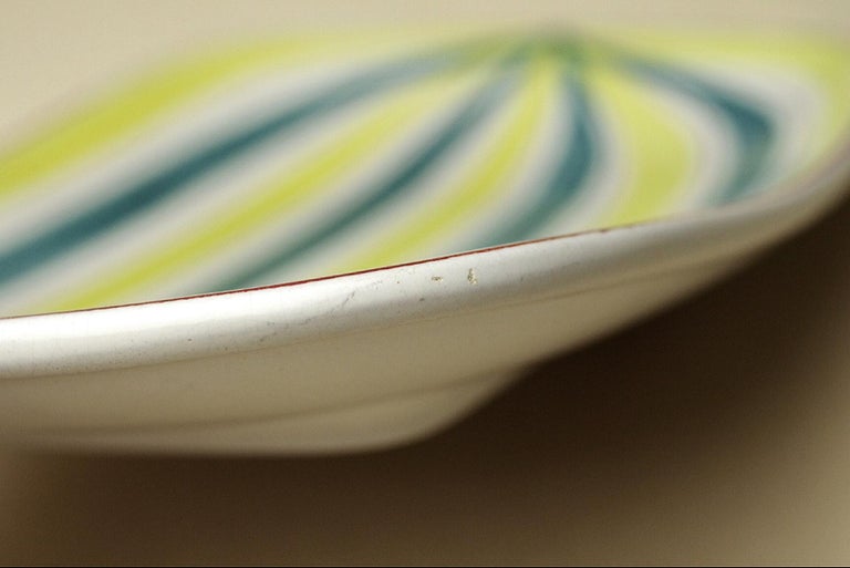 Stig Lindberg, Fajans, Gustavsberg, Plate, 1940s - 1960s For Sale 