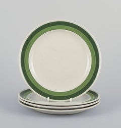Stig Lindberg for Gustavsberg, "Bodega". Four dinner plates and two deep plates