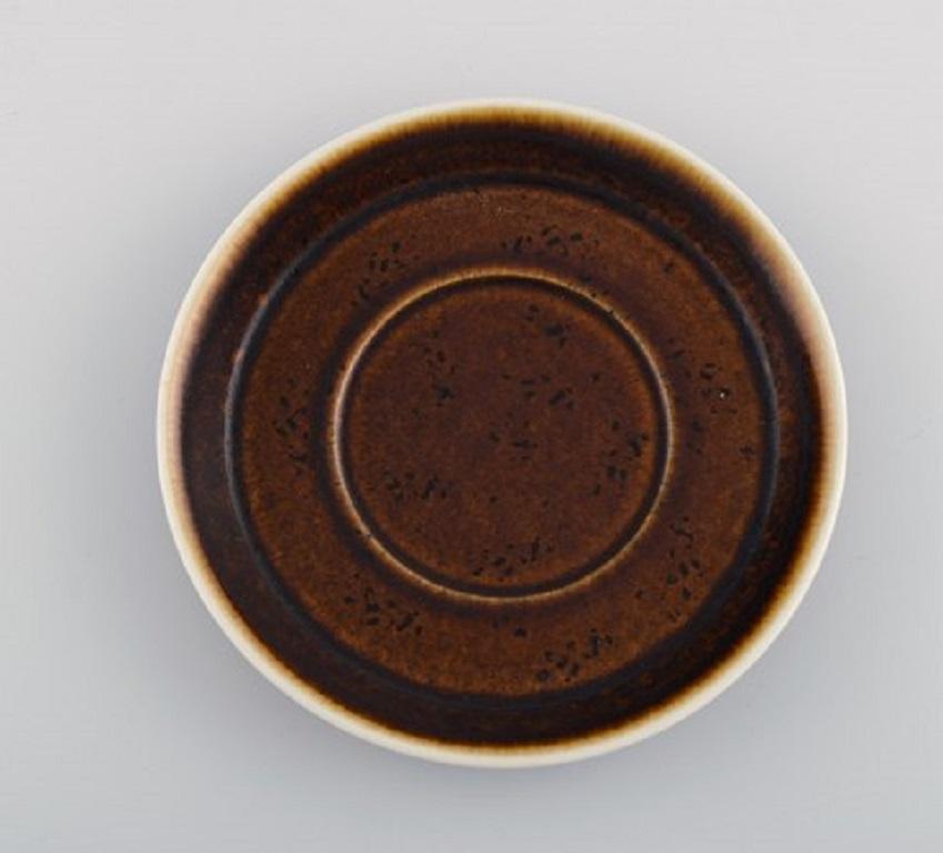 Stig Lindberg for Gustavsberg, Coq Tea Service for Six People, 1960's In Excellent Condition For Sale In Copenhagen, DK