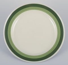 Stig Lindberg for Gustavsberg, Five "Bodega" dinner plates in stoneware.