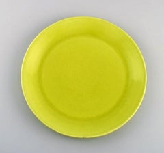 Stig Lindberg for Gustavsberg, Five Spisa-Legum Dinner Plates in Porcelain