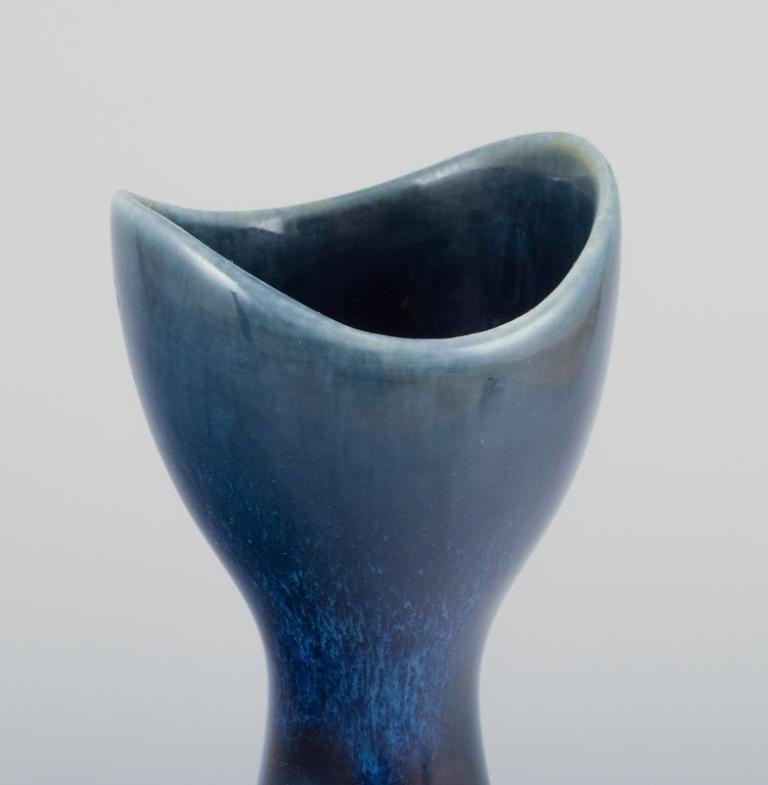 Stig Lindberg per Gustavsberg. Coppia di vasi in ceramica 