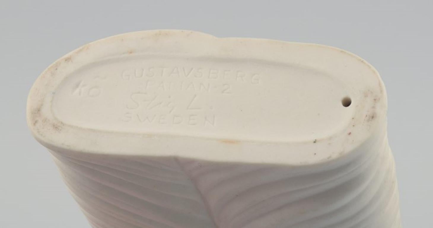 Porcelaine Stig Lindberg pour Gustavsberg. Sculpture en porcelaine. Les jumeaux, série Parian 2 en vente