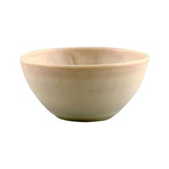 Stig Lindberg for Gustavsberg Studio Hand, Unique Miniature Bowl in Ceramics