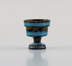 Stig Lindberg for Gustavsberg Studio, Miniature Vase in Glazed Ceramics