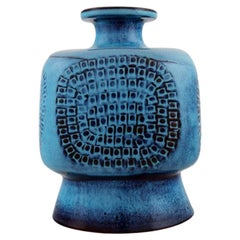 Stig Lindberg for Gustavsberg Studiohand, Vase in Glazed Ceramics