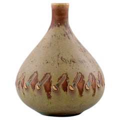 Stig Lindberg, Gustavsberg Studio Hand, Ceramic Miniature Vase