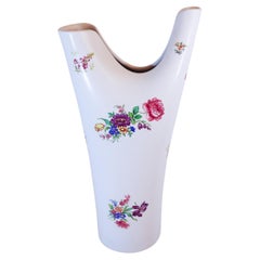 Stig Lindberg - Gustavsberg - Vase Veckla with Chromo Flowers